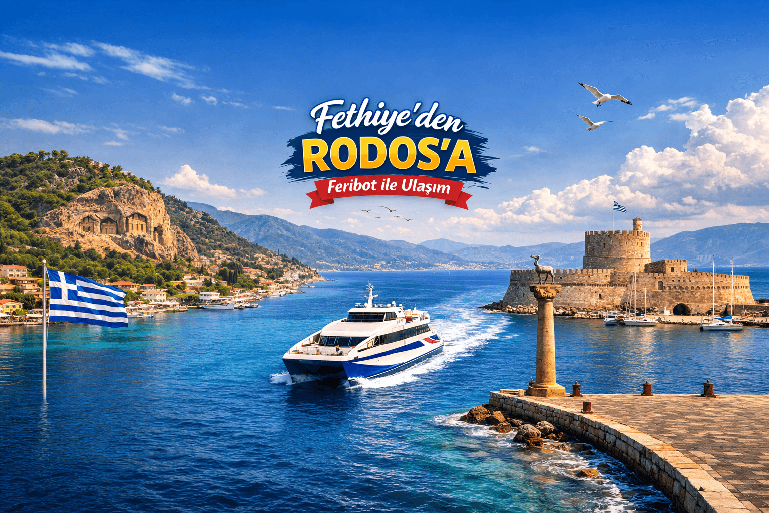 Fethiye'den Feribot ile Rodos'a Nasıl Gidilir